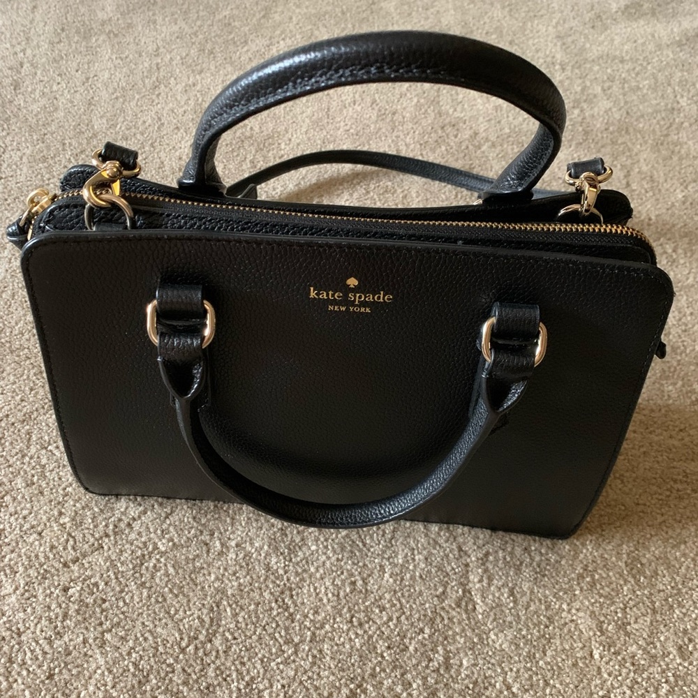 Kate Spade Authentic Black Leather Pocketbook